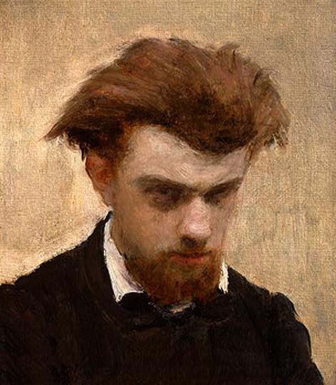 Cuadro realista en estilo neoimpresionista por Fantin Latour.