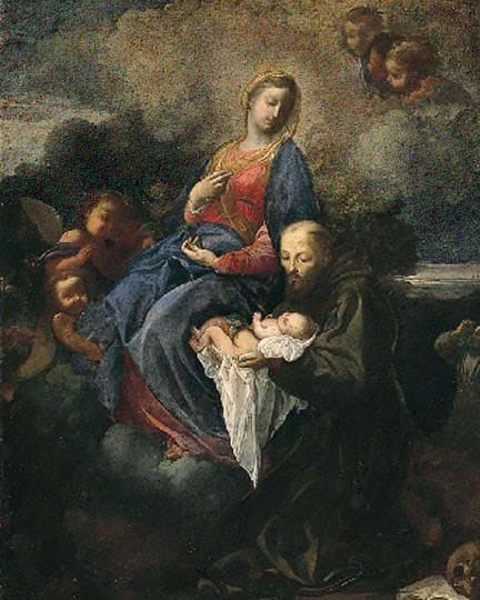 Lienzo al óleo, obra sacra por El Diemicino.