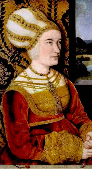 Retrato renacentista del 1400 alemán por Strigel.