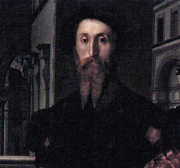 Retrato manierista, obra del artista El Bronzino.