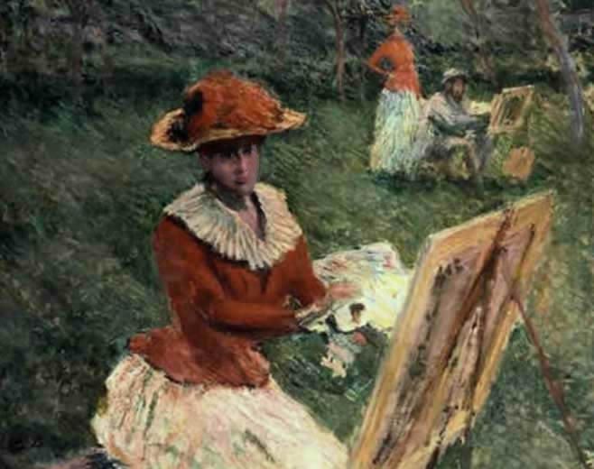 Impresionismo clásico, retrato por Monet.