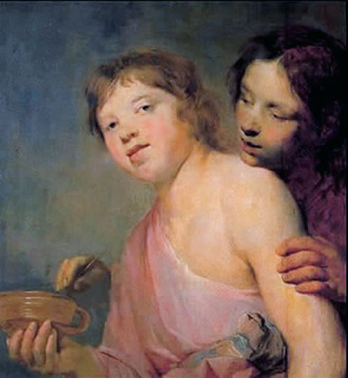 Retrato holandés del Barroco, óleo por De Grebber.