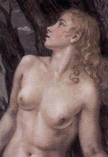 Desnudo realista inglés del siglo XX por Apperley.