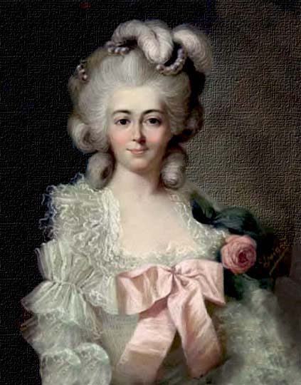 Pintura neoclásica por la artista francesa Labille-Guiard.