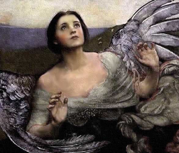 Alegoría de la era victoriana por Swynnerton.