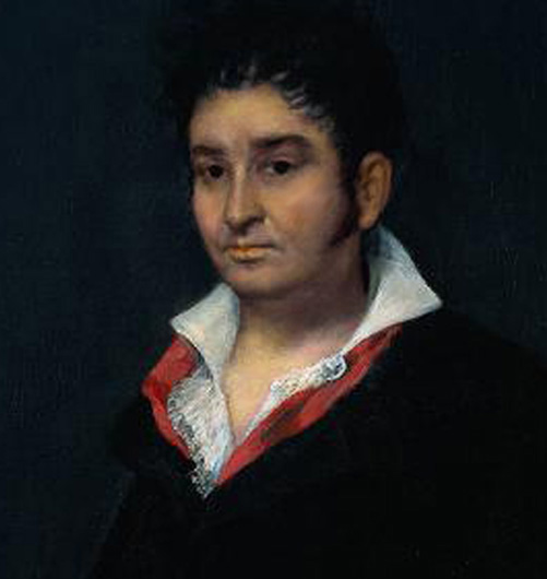 Pintura realista al óleo por Goya.