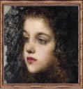 Retrato al óleo sobre tela.