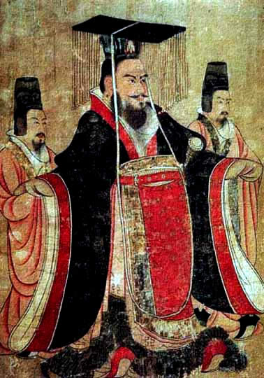 Imgen de emperador chino del siglo VII.