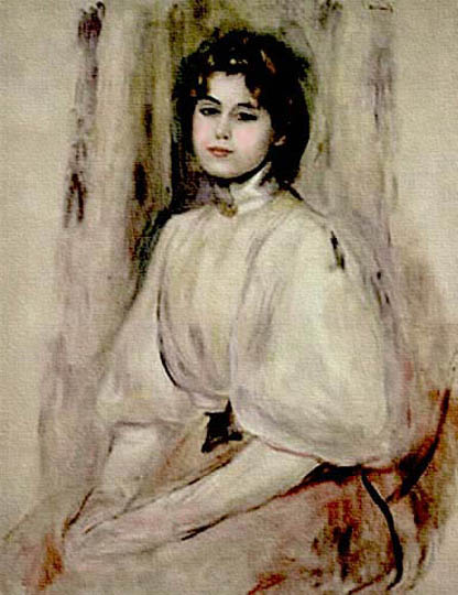 Retrato modernista por Renoir.